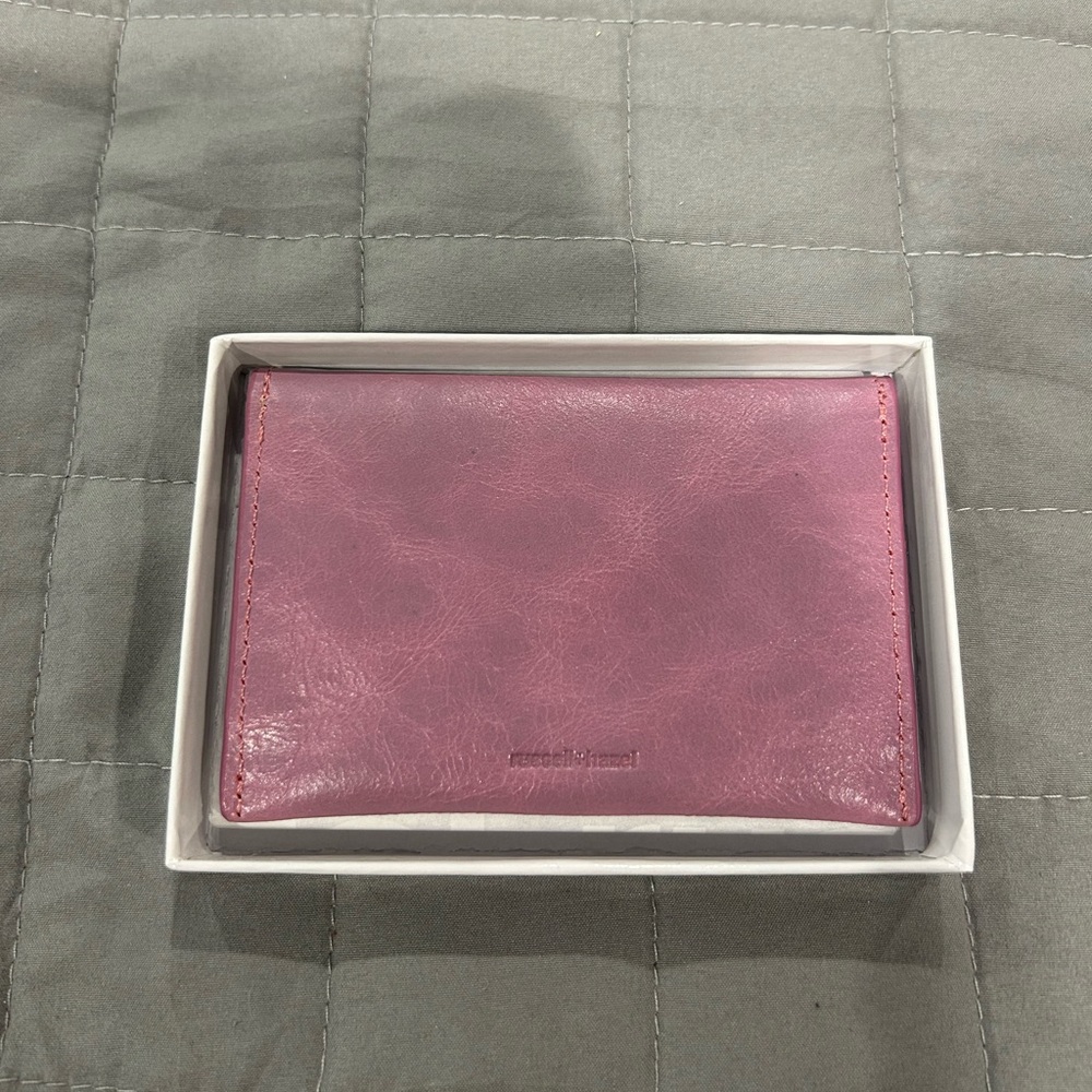 Russell+Hazel Pink card holder